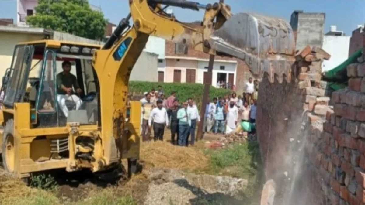 सहारनपुर की नूरबस्ती में नगर निगम ने 2 करोड़ की जमीन अवैध कब्जा मुक्त कराई